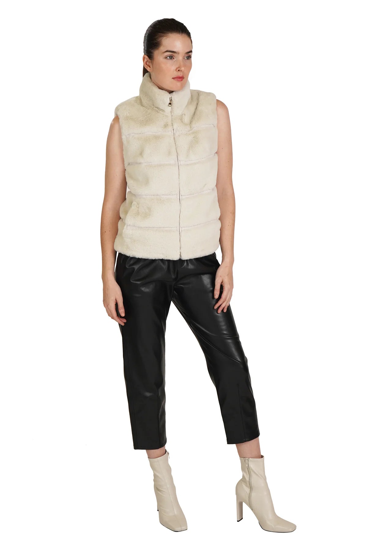 Vince Fur Vest - Frock Shop