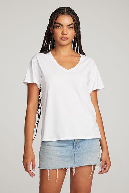 Everyday Essential V Neck Tee - Frock Shop