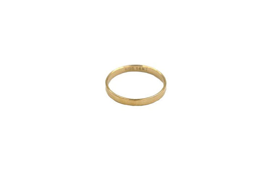 Flat Band Ring - Frock Shop