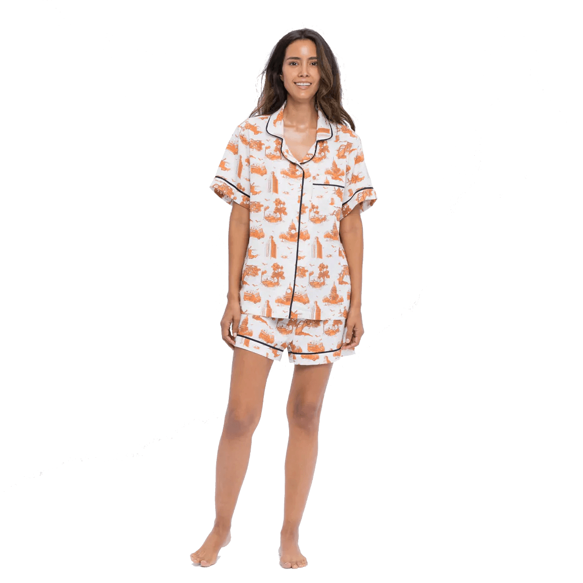 Katie Kime Pajama Shorts Set - Frock Shop