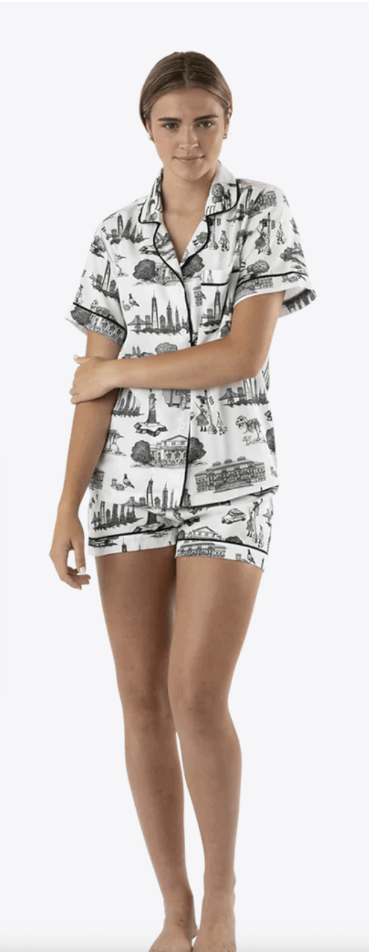 Katie Kime Pajama Shorts Set - Frock Shop