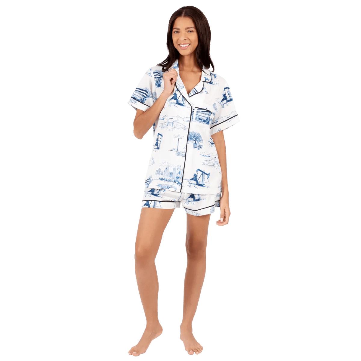 Katie Kime Pajama Shorts Set - Frock Shop