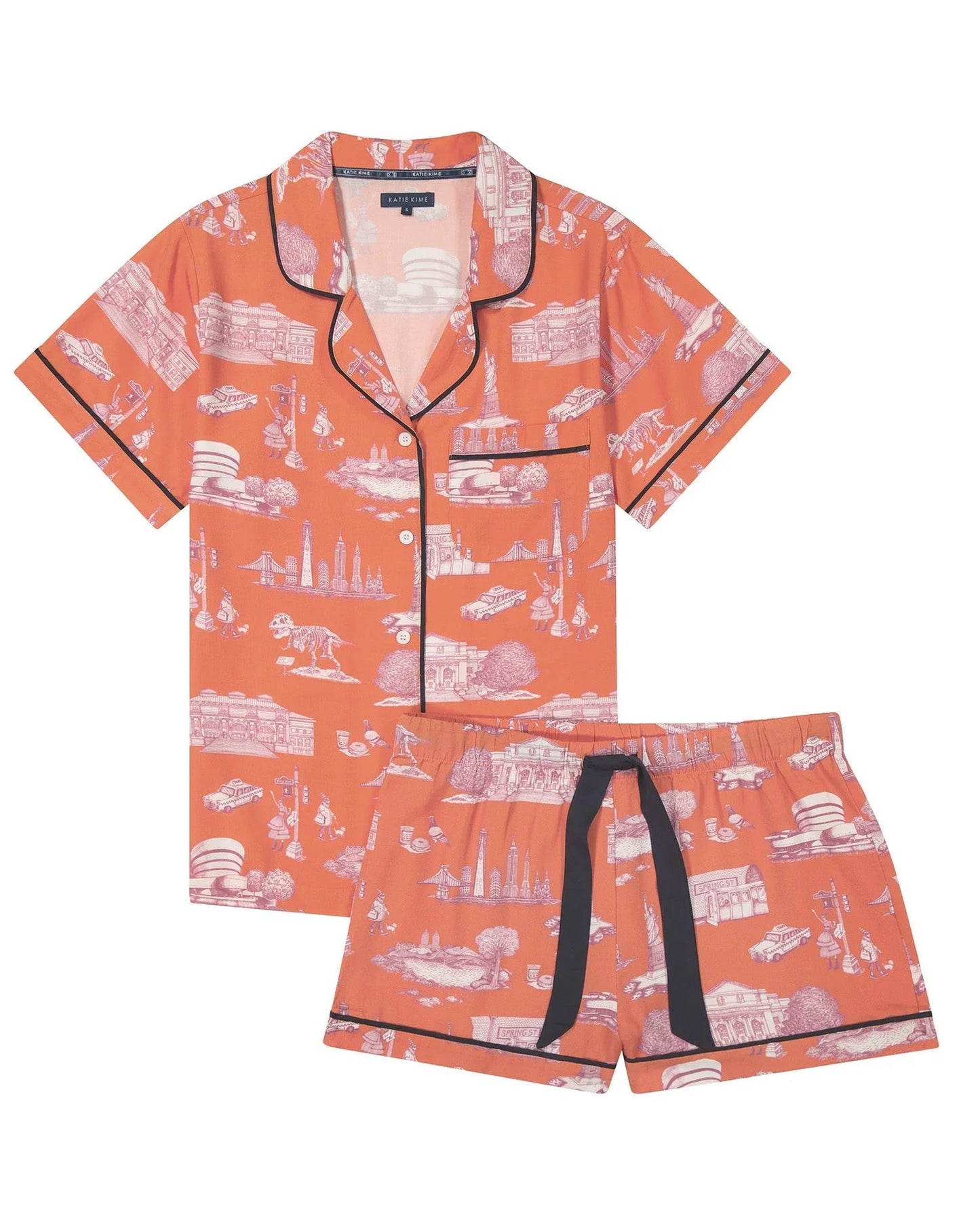 Katie Kime Pajama Shorts Set - Frock Shop