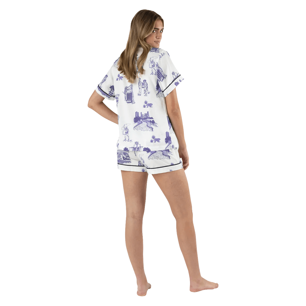 Katie Kime Pajama Shorts Set - Frock Shop