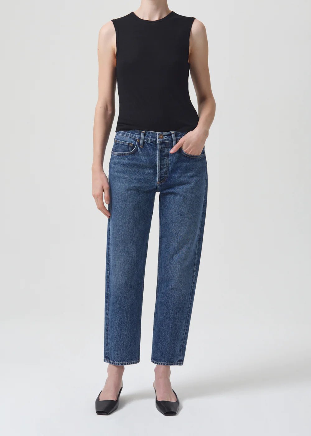 AGolde Parker Easy Straight Jean - Frock Shop