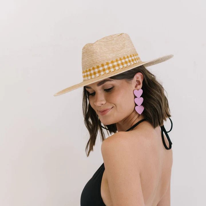 Sunshine Tienda Lidia Palm Hat - Frock Shop