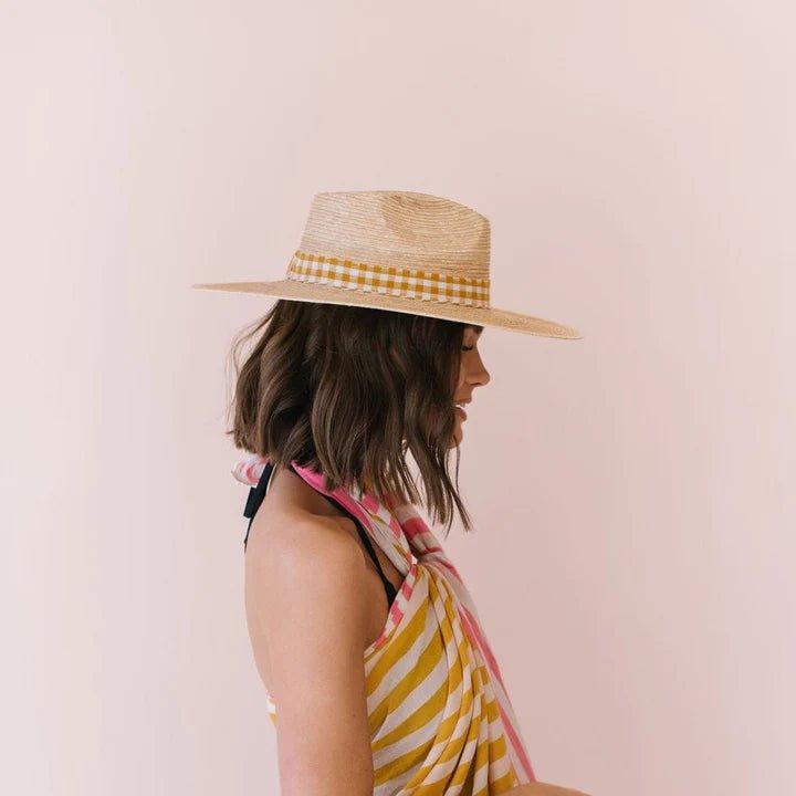 Sunshine Tienda Lidia Palm Hat - Frock Shop