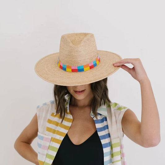 Sunshine Tienda Solidad Palm Hat - Frock Shop